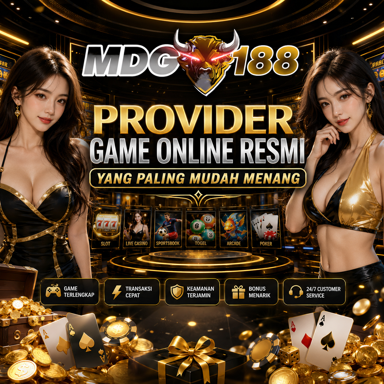MDG188 | Provider Game Online Resmi Yang Paling Mudah Menang
