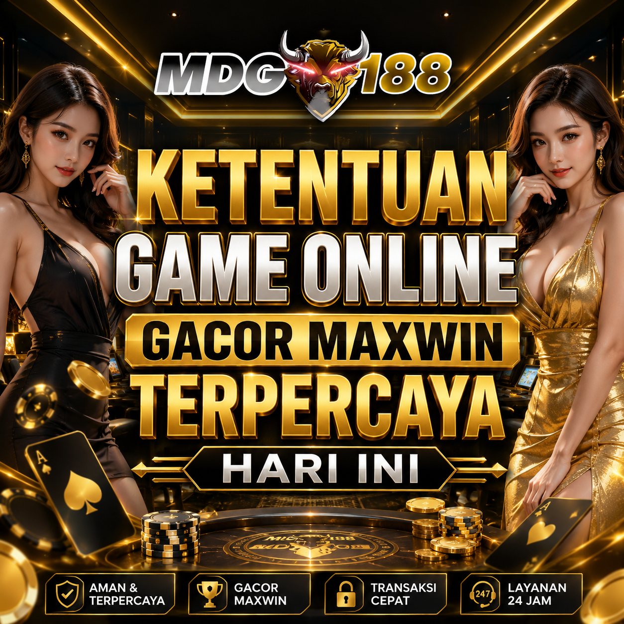 MDG188: Ketentuan Game Online Gacor Maxwin Terpercaya Hari Ini