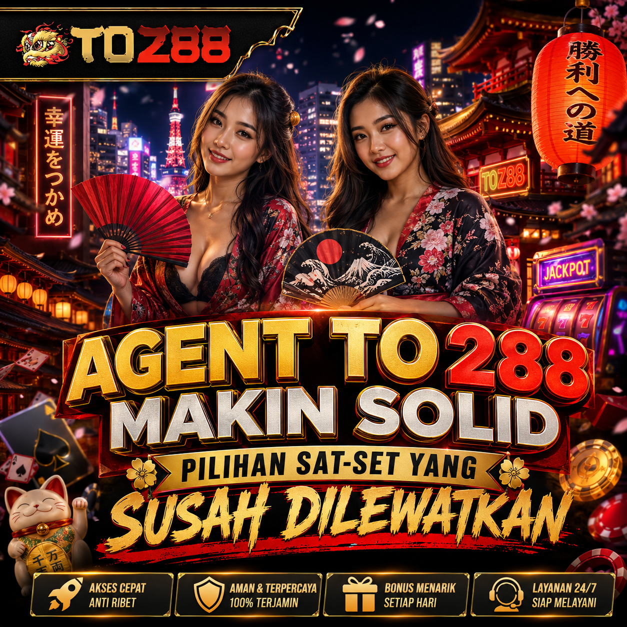 Banner TO288 untuk akses agent TO 288