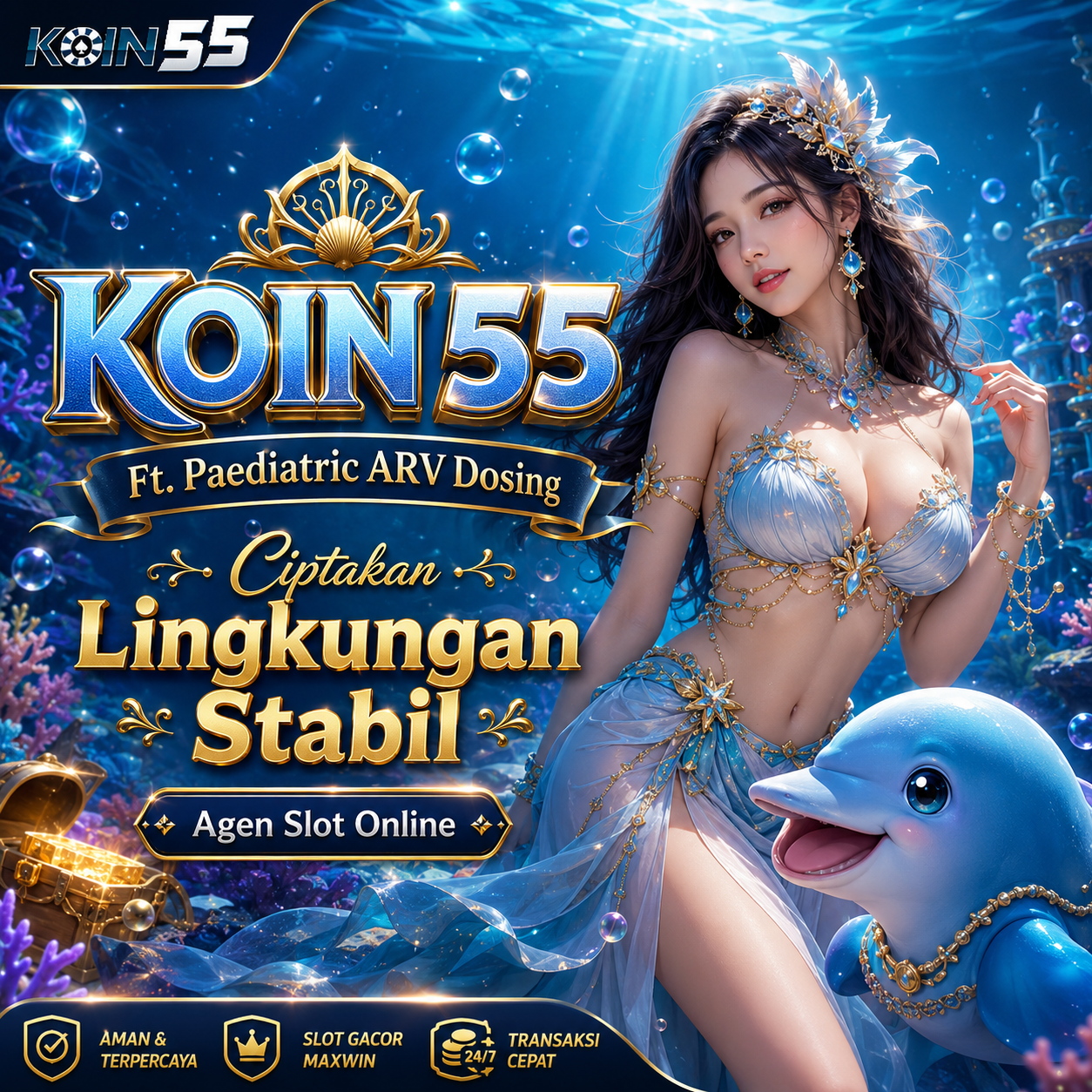 KOIN55 slot online bernuansa biru