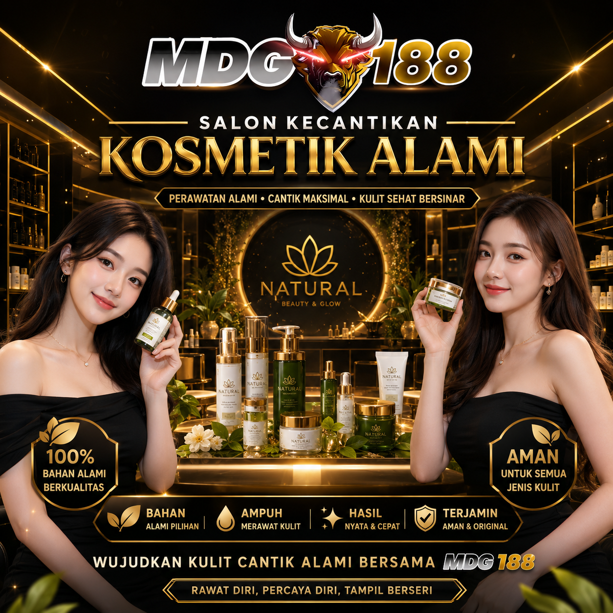 MDG188 - Produk Kosmetik Alami untuk Perawatan Kulit Berkualitas