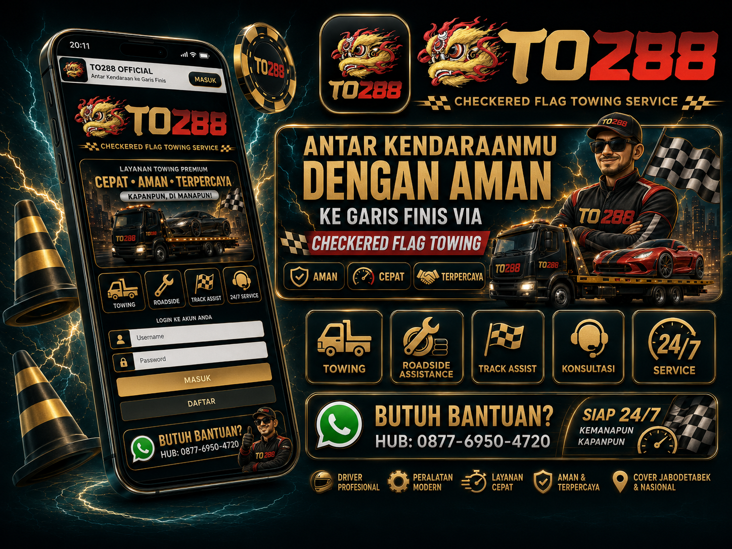 Akses Layanan Towing TO288