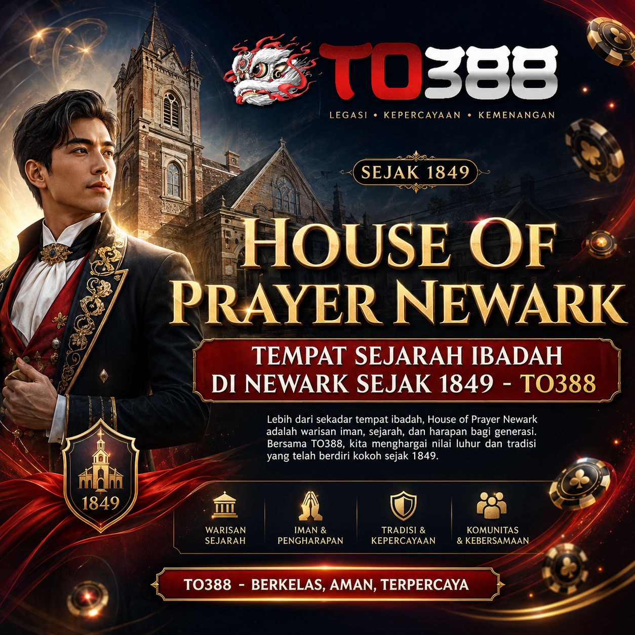 House of Prayer Newark | Tempat Sejarah Ibadah di Newark Sejak 1849 - TO388