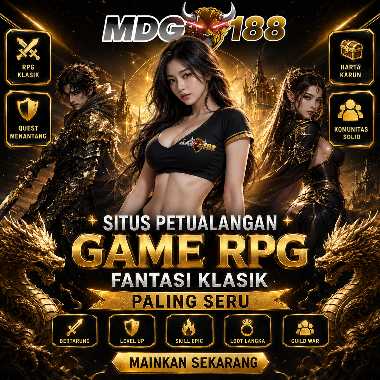 MDG188 RPG Fantasi Klasik