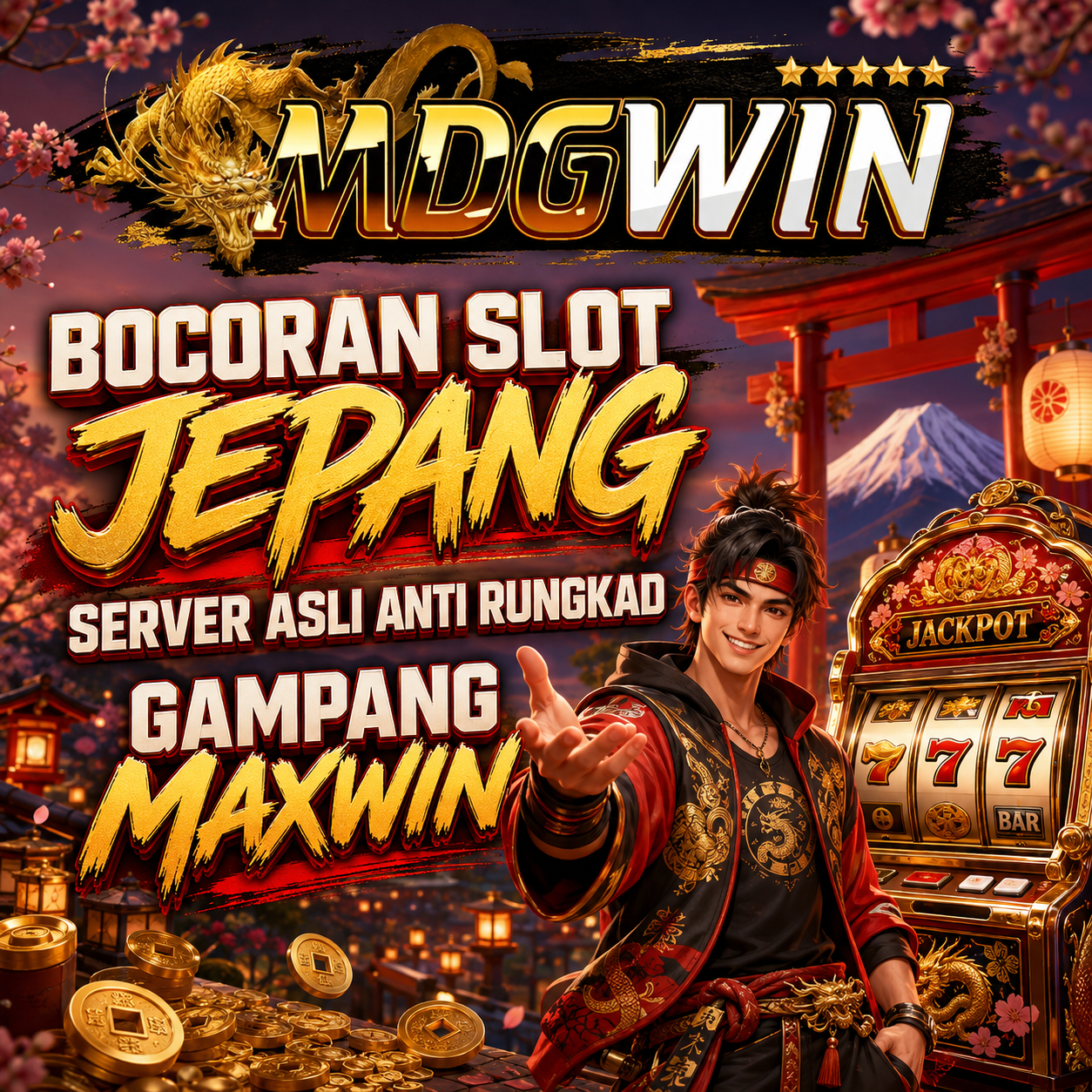 MDGWIN Bocoran Slot Jepang Server Asli Anti Rungkad Gampang Maxwin