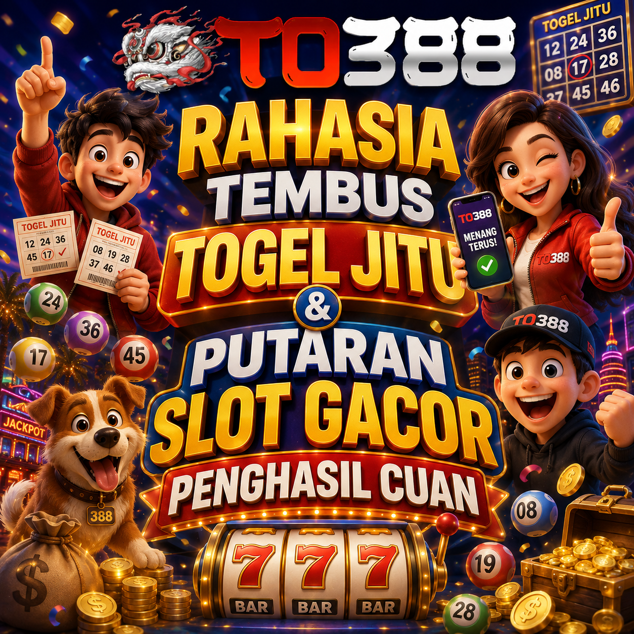 TO388 Rahasia Tembus Togel Jitu & Putaran Slot Gacor Penghasil Cuan